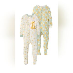 2 Pack Disney Lion King Kids Footies